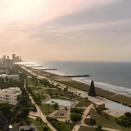 Ocean View Near Cartagena's Historic Heart *